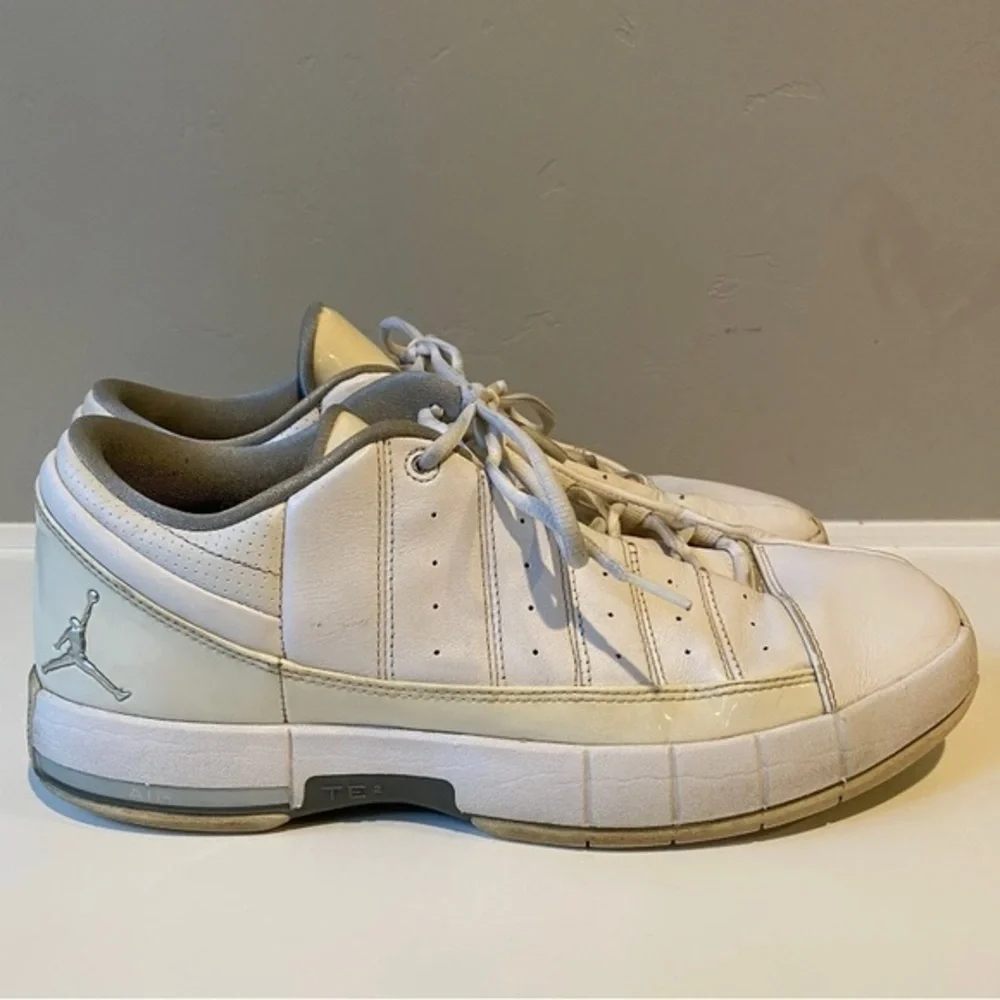 NIKE Air Jordan Men’s Size 13 TE II Advance Shoes White‎ 395468-101